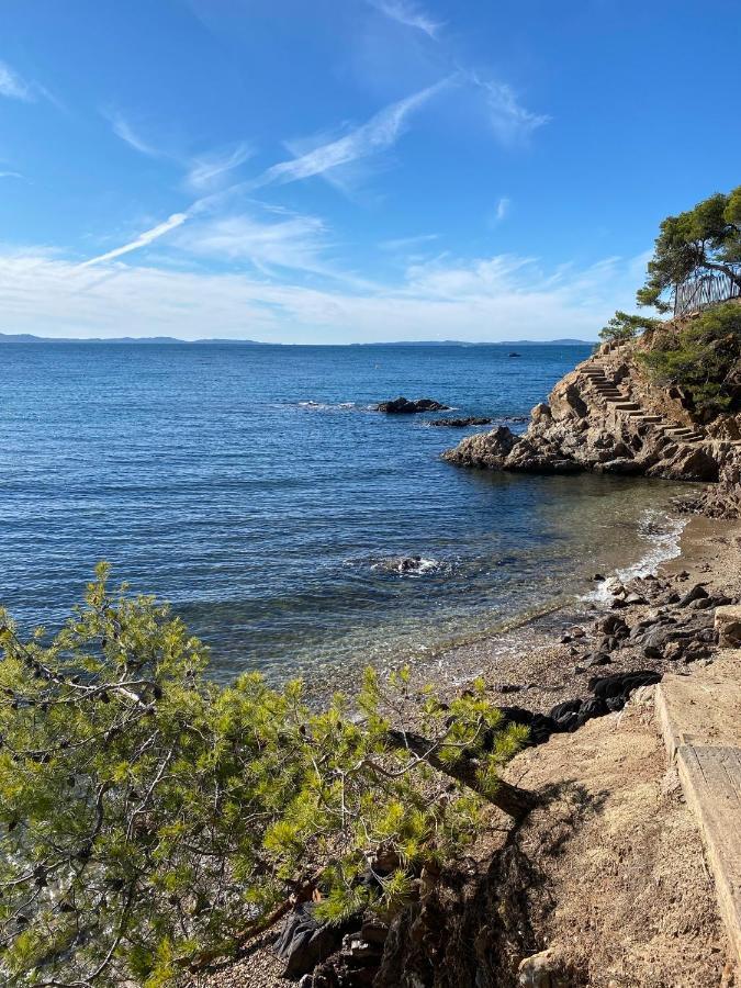 ラ・ロンド・レ・モールLes Locations Cinaureva "Les Iles D'Or"アパートメント エクステリア 写真